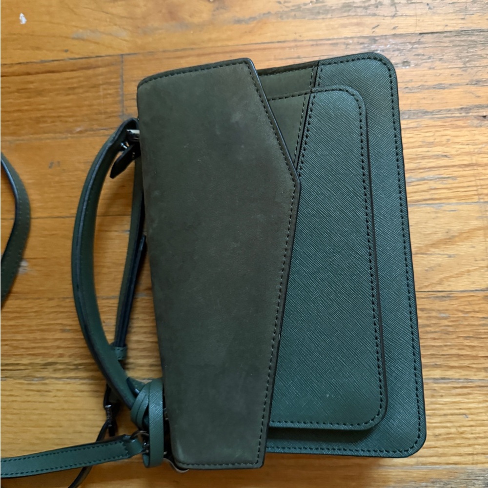 Botkier Green Clutch Wristlet